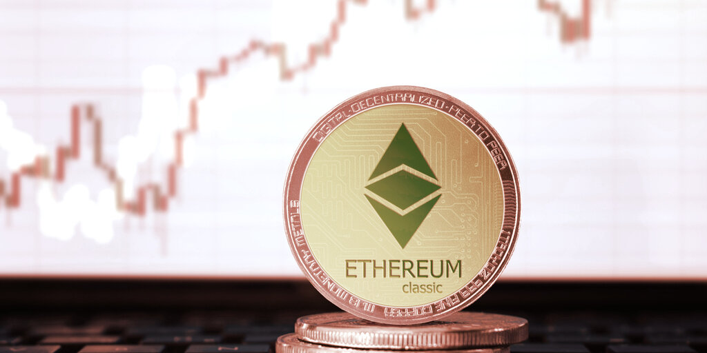 Ethereum Classic Jumps Double Digits After Antpool Adds $10M Backing