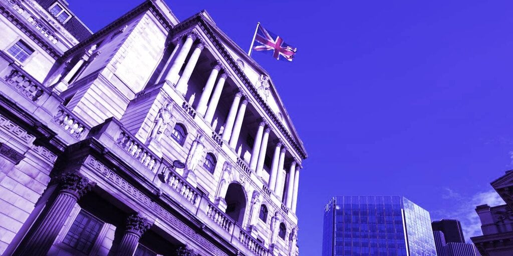 Bank of England Wants Stricter Rules for Crypto to Avoid ‘Systemic Risk’