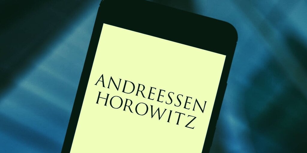 Andreessen Horowitz Will Launch $1 Billion Crypto Fund: Report