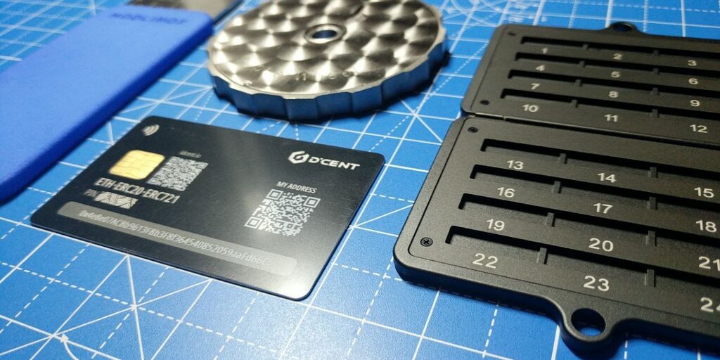 metal crypto hardware wallet