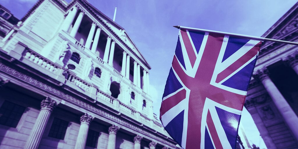 BTC Energy ‘Shortcomings’ Will Not Deter Digital Currency Research: Bank of England