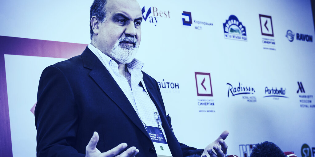 'Black Swan' Author Nassim Taleb Dumps Bitcoin