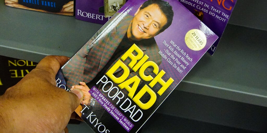 The rich father’s poor dad can’t believe that people don’t buy Bitcoin.