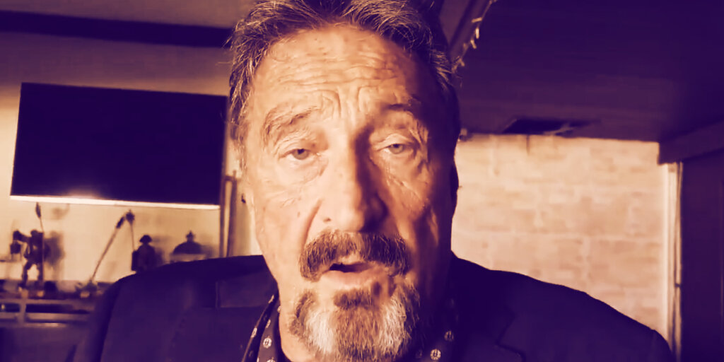 John McAfee Found Dead in Spanish Prison Cell: Report