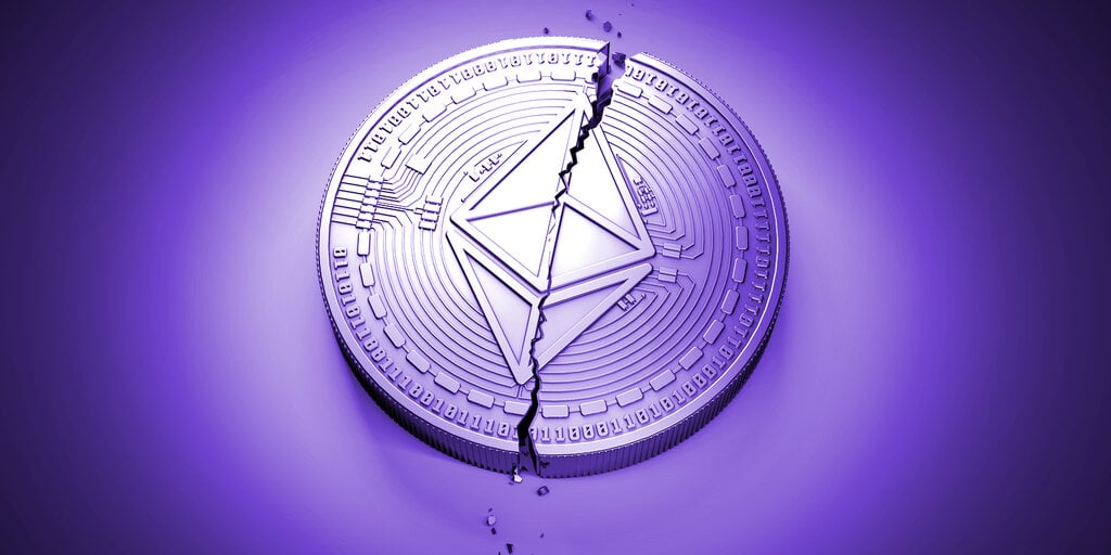ETH Blockchain Splits as Software Bug Affects More Than Half the Network