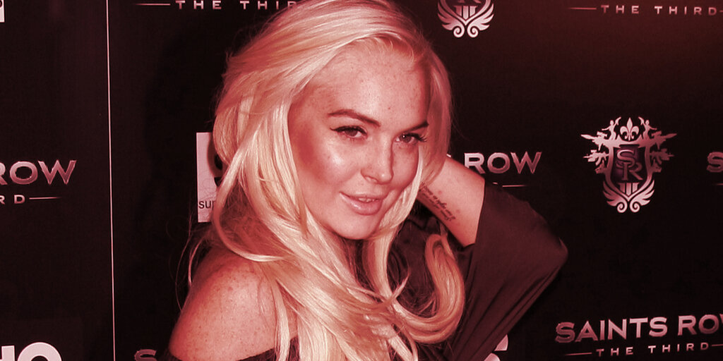 Lindsey Lohan’s Affair With Bitcoin Is Over. It’s Tron’s Turn Now