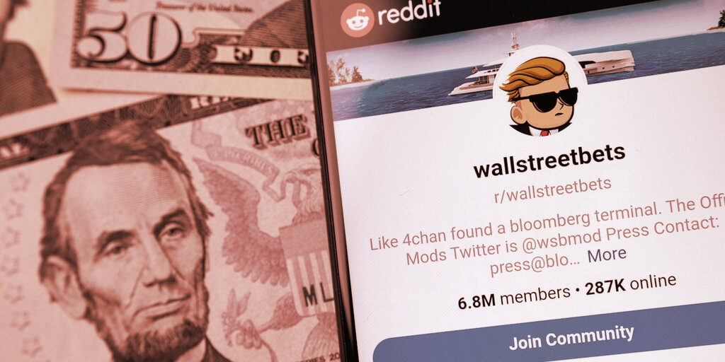 WallStreetBets Reddit Group Opens Up to BTC, ETH, Dogecoin