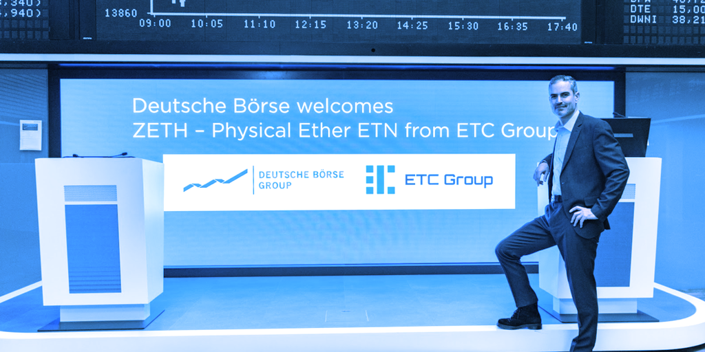 ETC Group CEO: There Is Increasing Demand For An Ethereum ETP
