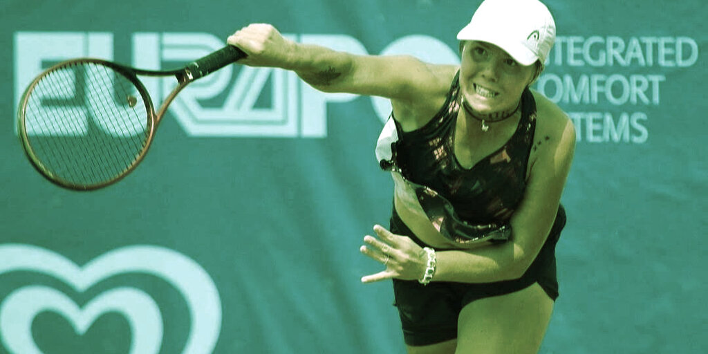 This Tennis Pro is Auctioning Part of Her Arm as an NFT