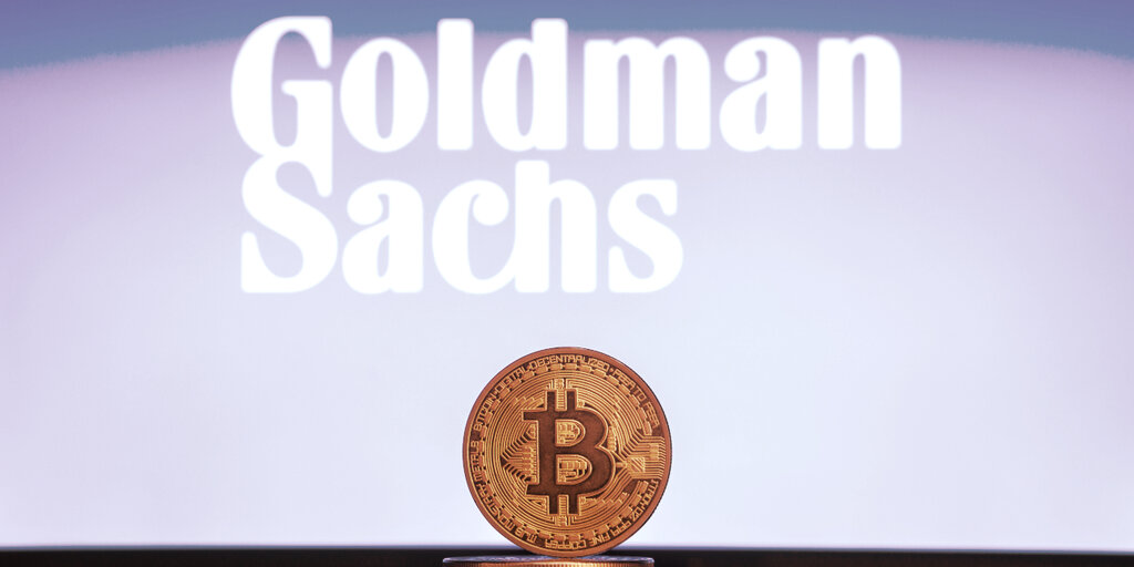 Goldman Sachs To Standardize Crypto Data for Institutional Investors