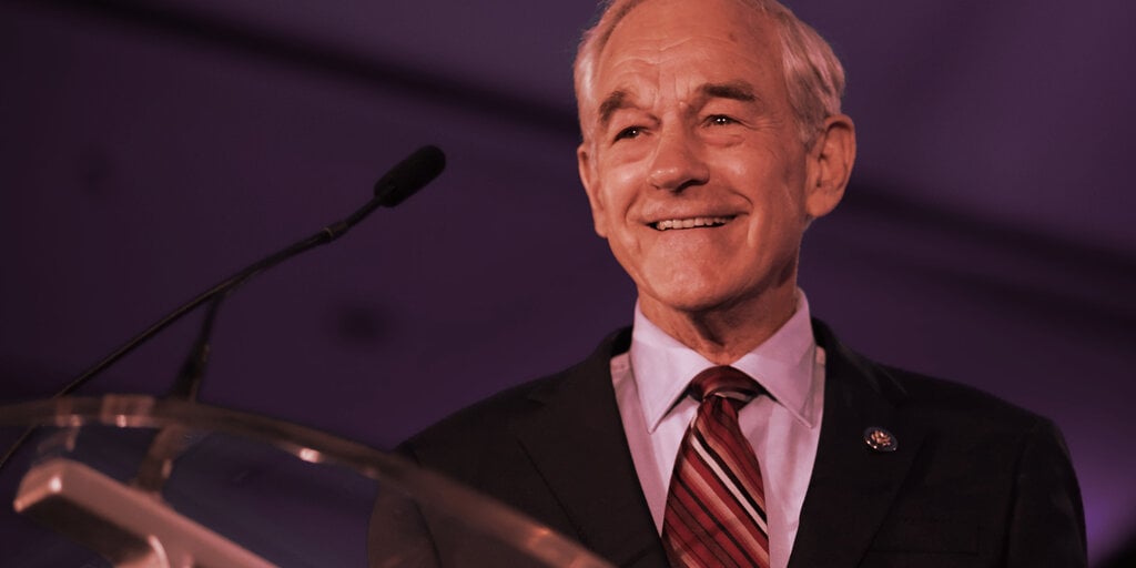 Ron Paul: BTC Must Be Taken Seriously in the Age of ‘Free Money’