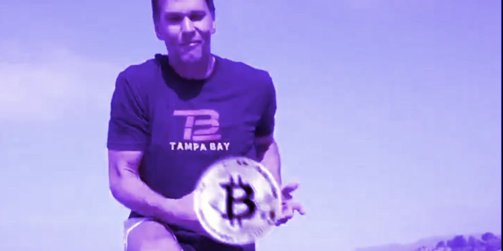 Tom Brady gives fan a BITCOIN worth £45k plus signed gear for