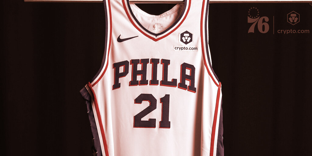 Philadelphia 76ers Jersey Patch Sponsor Crypto.com to Help Sell