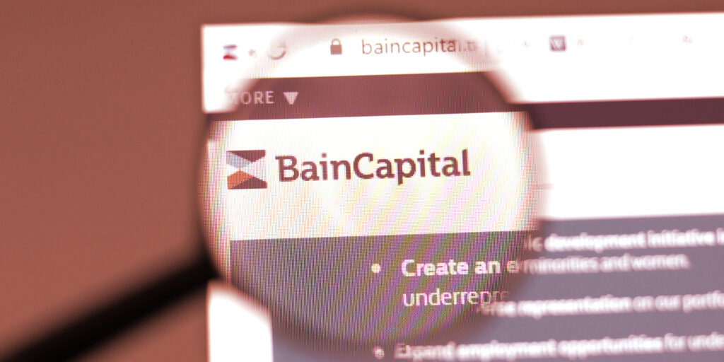 Bain Capital Ventures Launches $560 Million Crypto Fund