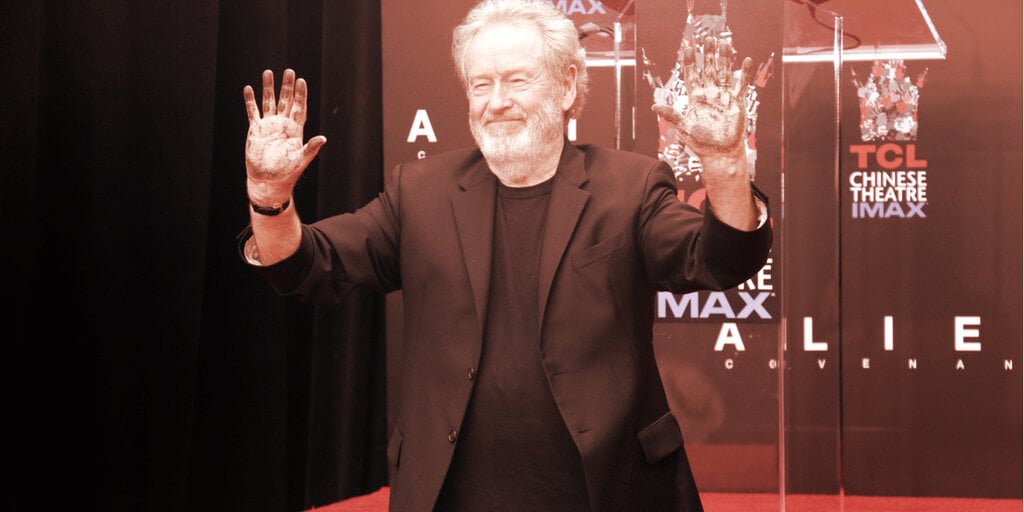 'Alien' Director Ridley Scott to Produce Film About Ethereum's Rise
