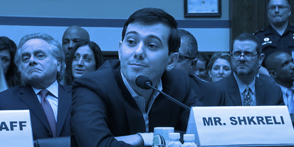 martin shkreli crypto