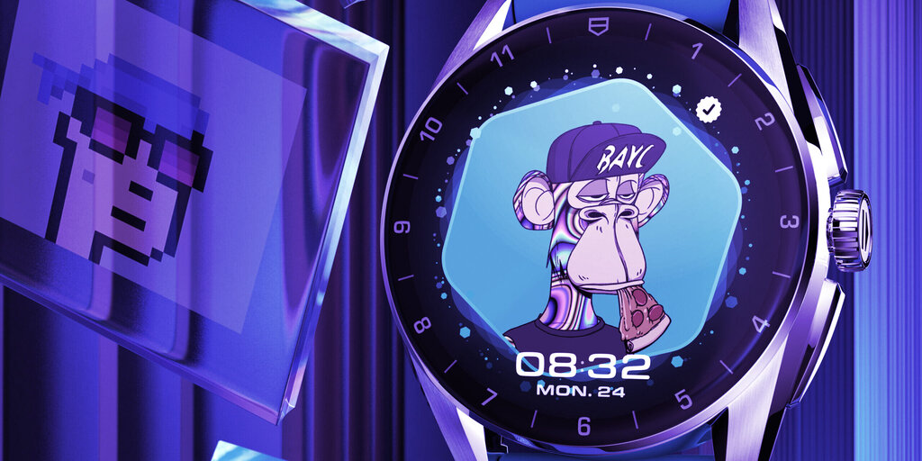 TAG Heuer Wants You to Wear Your Bored Ape on Your Wrist