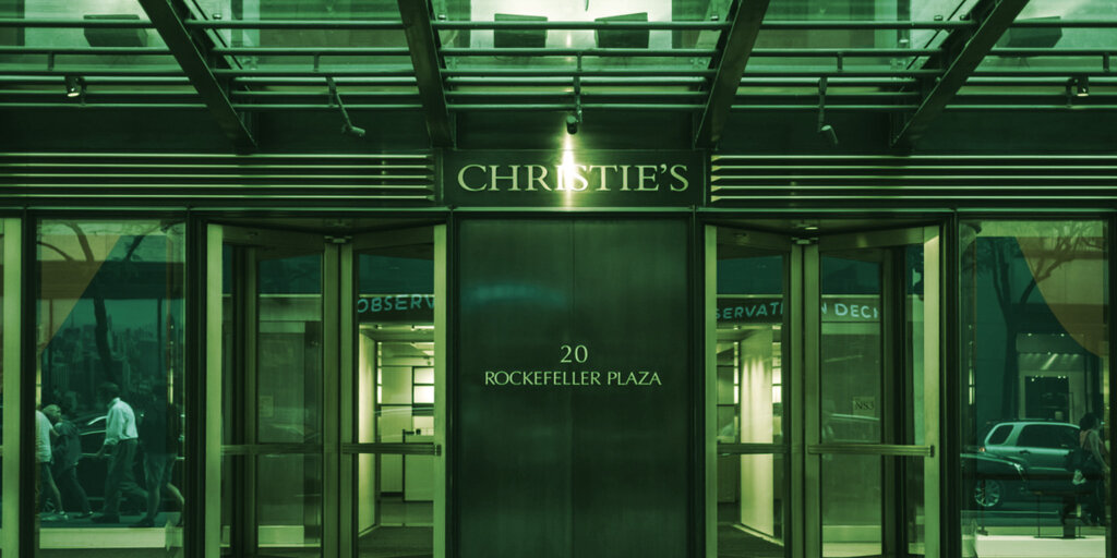 Art Auction House Christie’s Launches Web3 Investment Fund