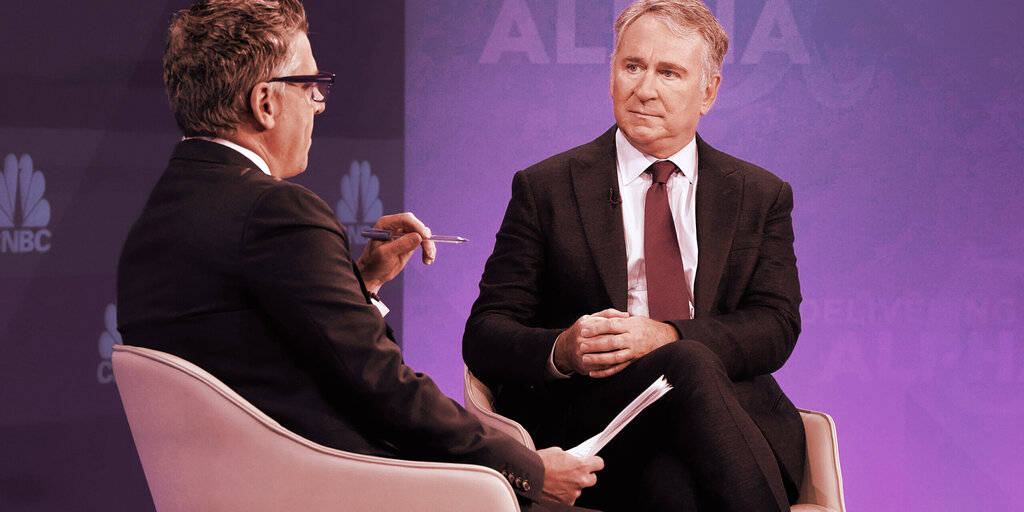 Non-Fungible Token (NFT) Collection - Citadel's Ken Griffin: Investors Leaving Bitcoin, NFTs and Meme Stocks Is Good for Economy