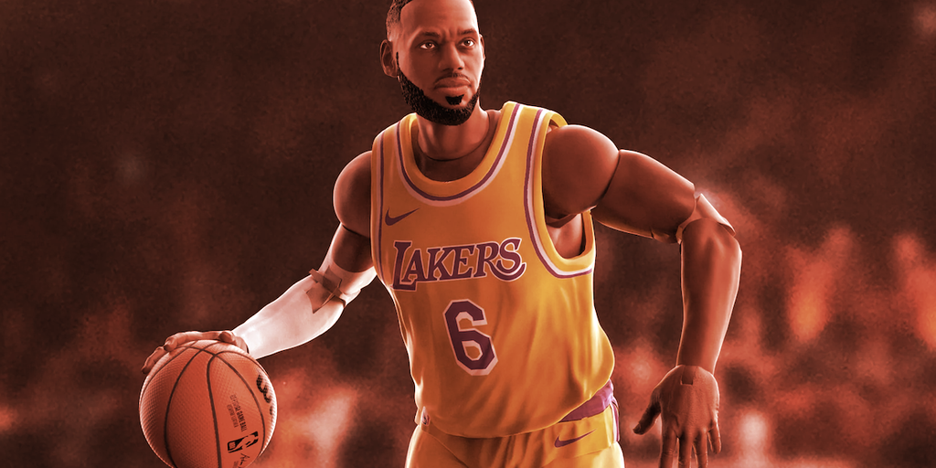 Non-Fungible Token (NFT) Collection - Remember Starting Lineup NBA Action Figures? They’re Back—With NFTs
