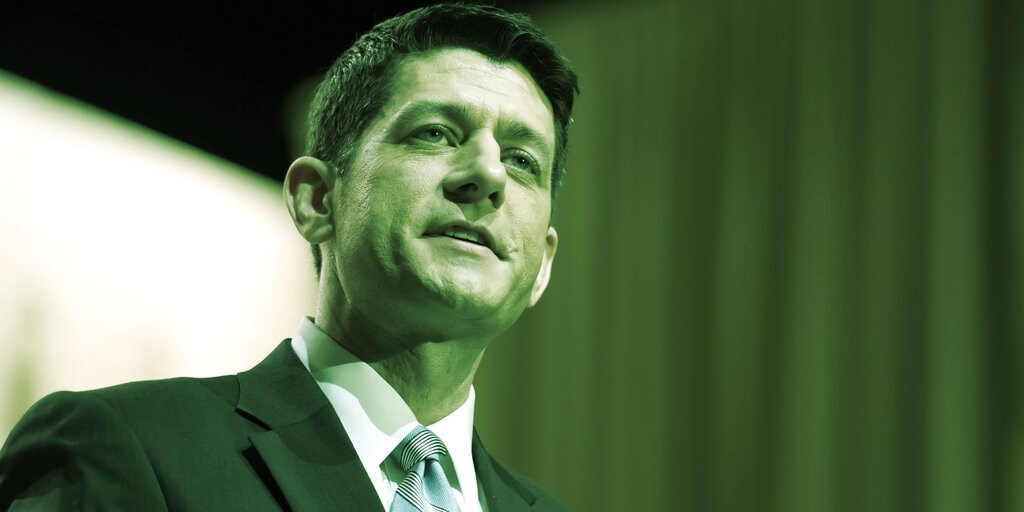 Paul Ryan to Lead Crypto Policy Council for Paradigm