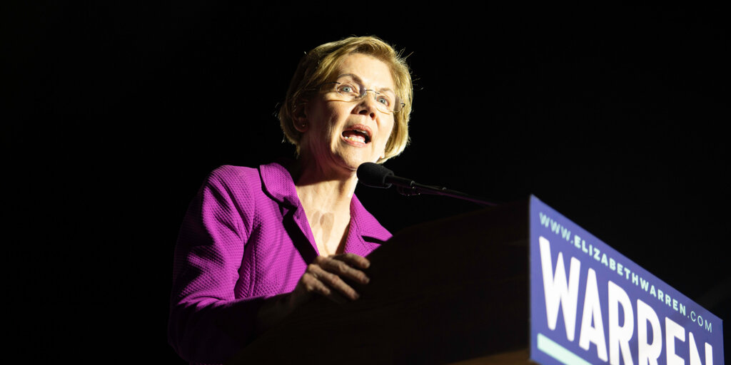 Elizabeth Warren Demands David Sacks Prove He Isn't 'Directly Profiting' From Trump Crypto Policies