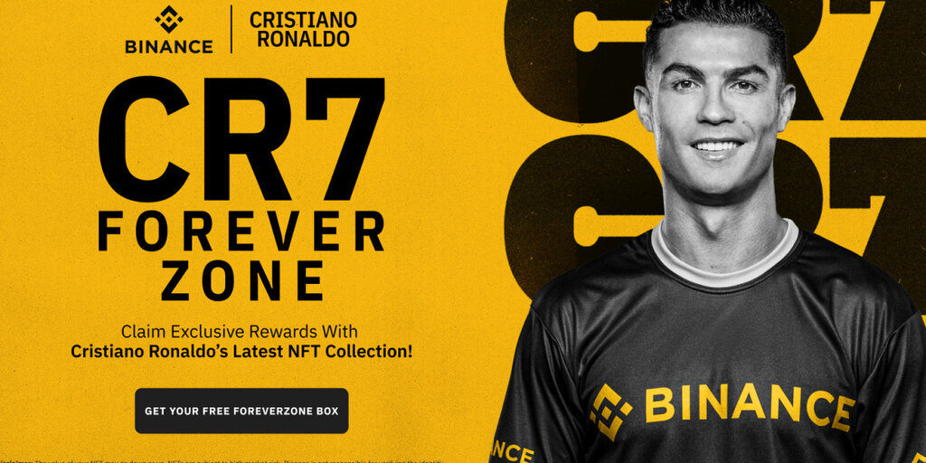 Cristiano Ronaldo and Binance Launch The CR7 ForeverZone Collection, Offers Fans Exclusive NFTs and Experiences to Share Ronaldo’s Legacy