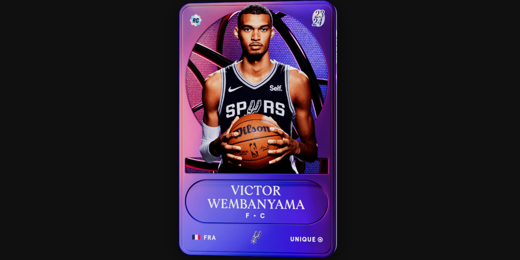 NBA Star Victor Wembanyama NFT Just Broke His Trading Card Record—Here's How  - Decrypt