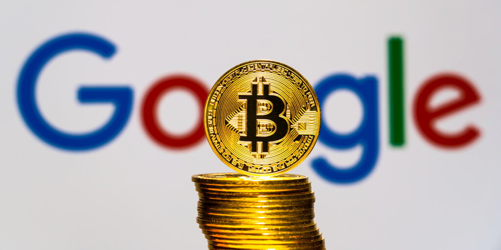 Bitcoin, Ethereum Price Charts Return to Google Search – Decrypt