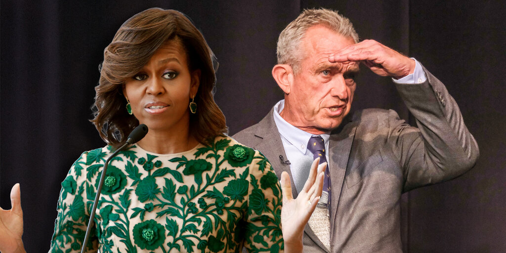 Michelle Obama and RFK Jr. Have Equal Odds of Getting Following President on Polymarket