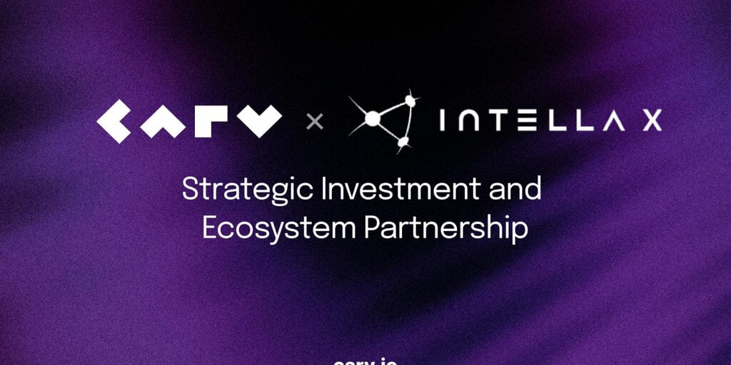 CARV Secures Strategic Funding from NEOWIZ’s Web3 Gaming Platform Intella X Forward of Public Node Sale