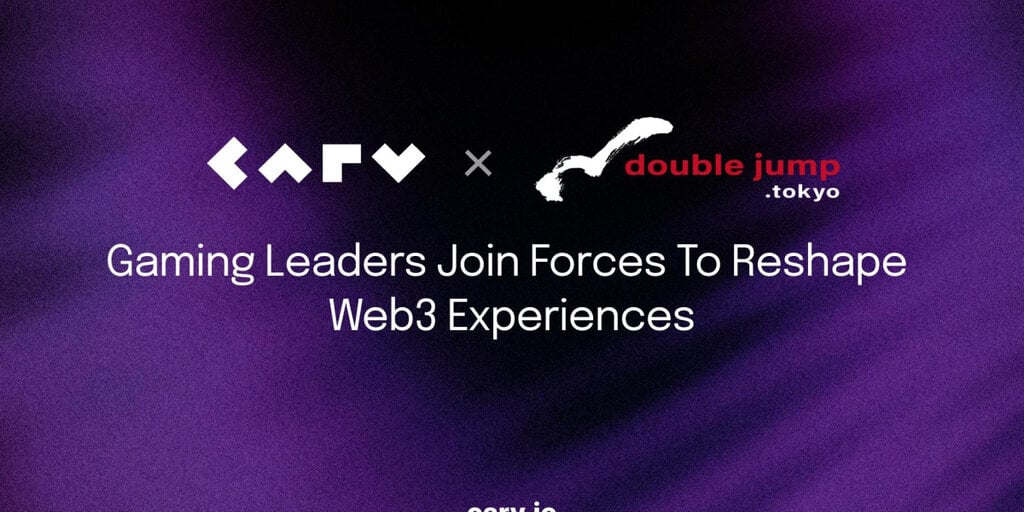 Gaming Leaders CARV and double soar.tokyo Be a part of Forces to Reshape Web3 Experiences