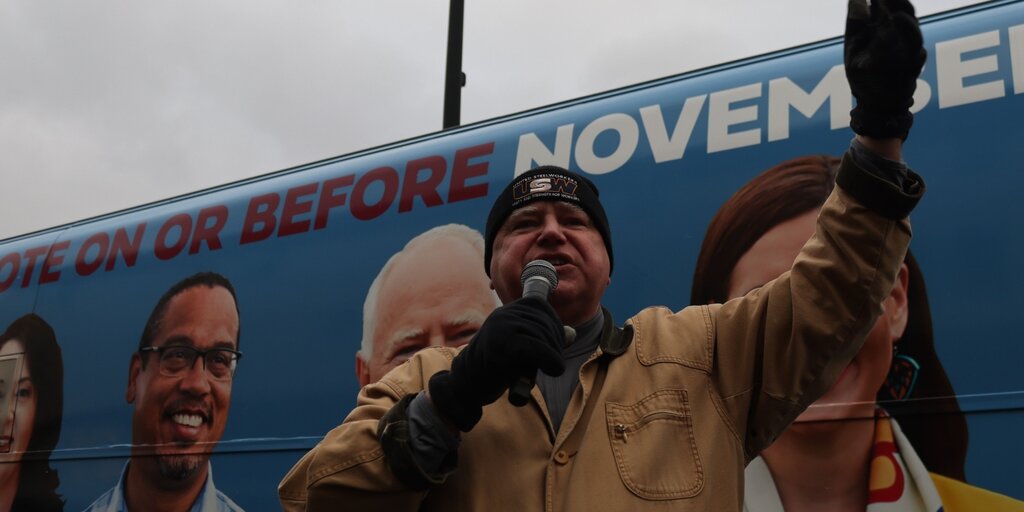 Kamala Harris VP Pick Tim Walz Upsets $123 Million Crypto Betting Pool - Decrypt