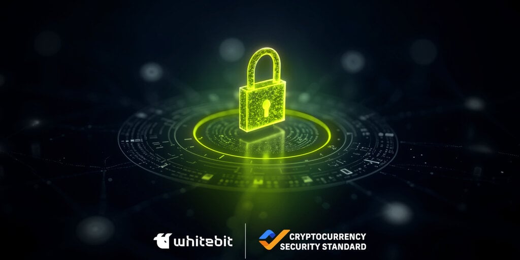 WhiteBIT Becomes First Exchange to Achieve the Highest Level Cryptocurrency Security Standard