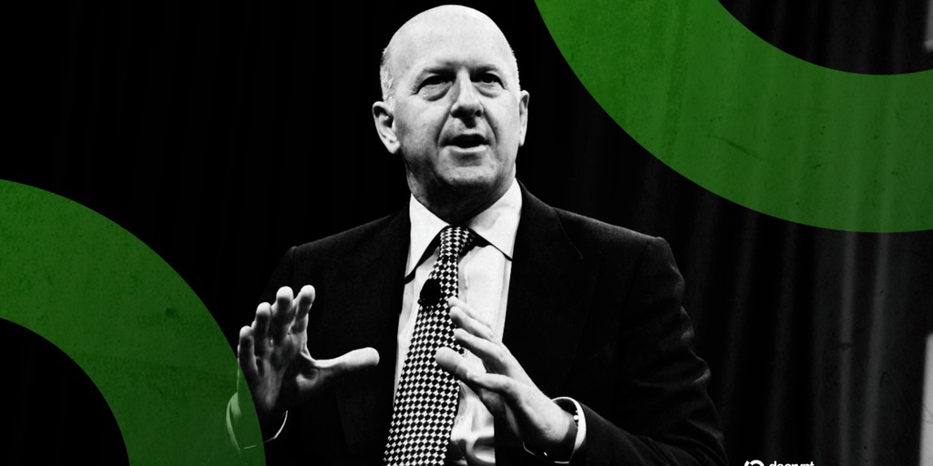 CEO do Goldman Sachs: 'Posso ter muito pouco Bitcoin, mas apoio a claridade regulatória'