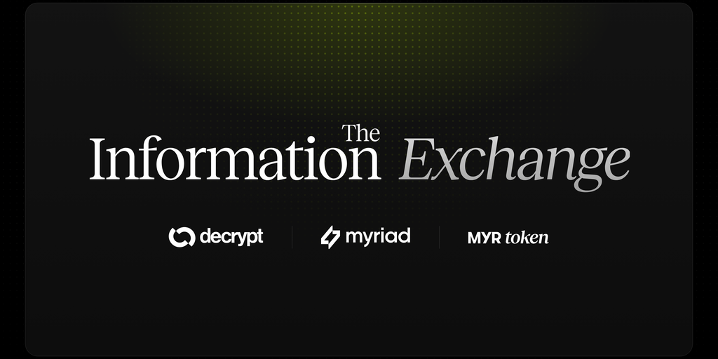 Decrypt launches Information Exchange on Solana with MYR token