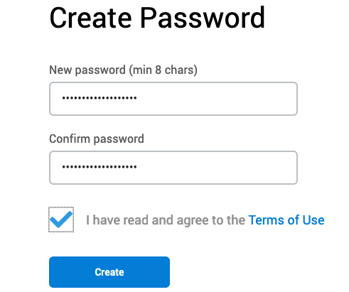 Schermata password MetaMask