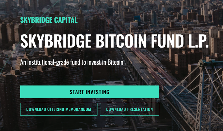 Skybridge's Bitcoin fund