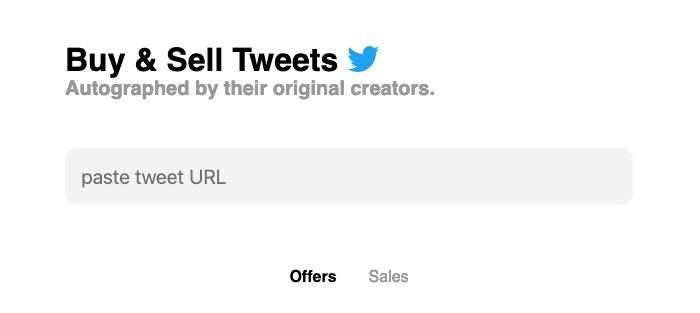 Valuables lets you buy tweets