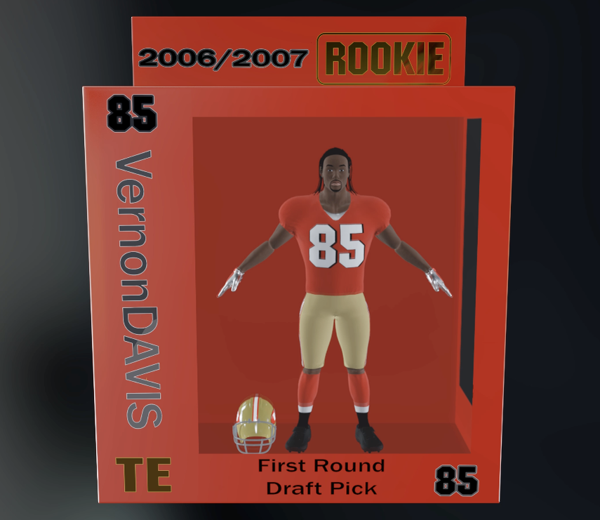 An NFT part of the Vernon Davis collection on Rarible. Image: Vernon Davis/Rarible