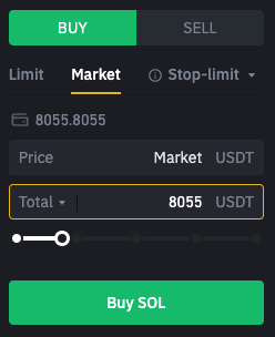 Buy SOL