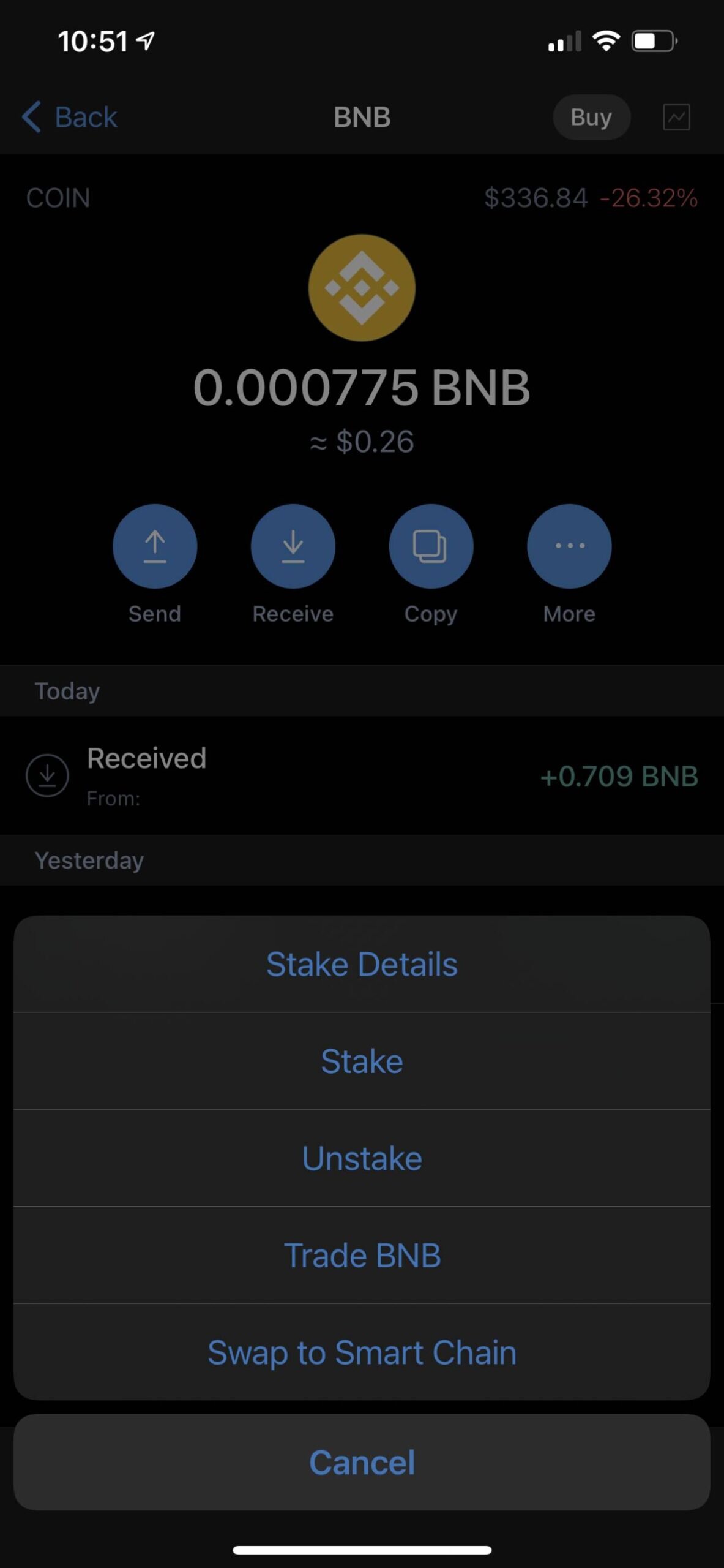 pancakeswap binance chain wallet