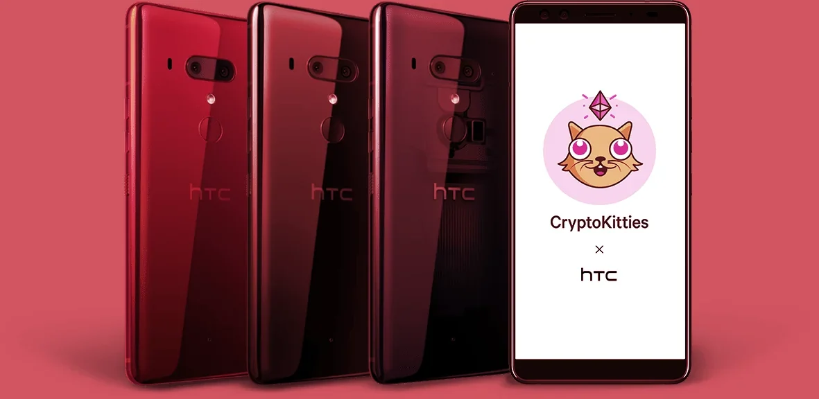 Crypto-Kitties was a huge hit but is it enough to turn around HTC's fortunes? PHOTO CREDIT: HTC