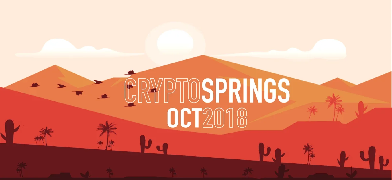 A desert storm of crypto is about to be unleashed on Palm Springs IMAGE SOURCE: Crypto Springs