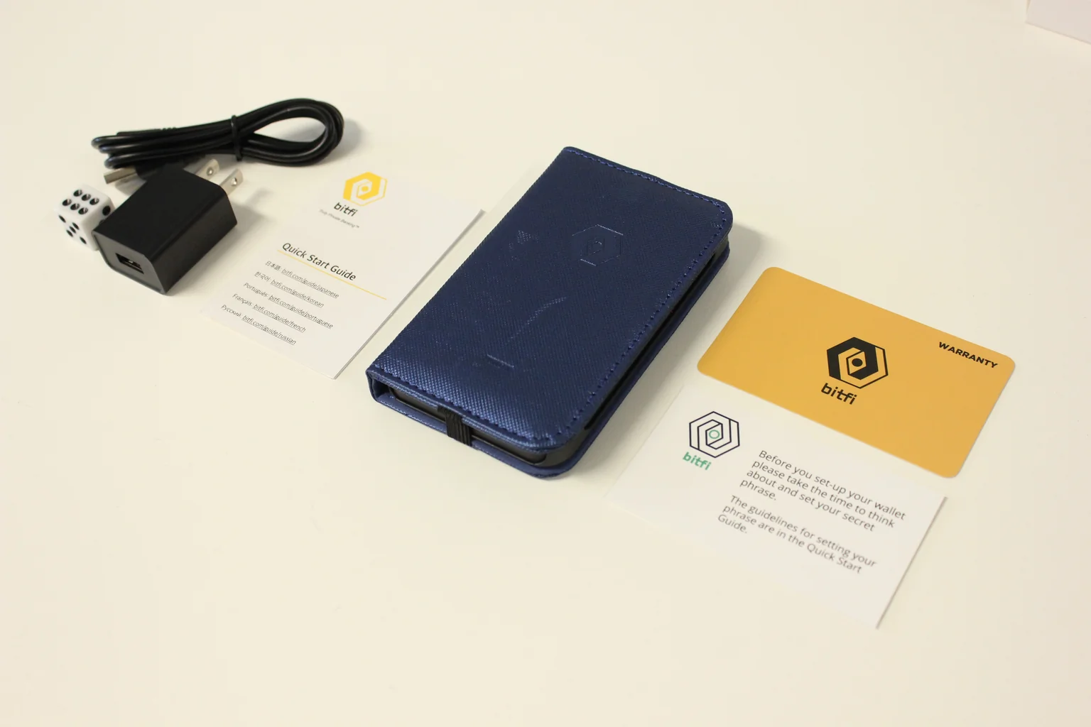 Bitfi Knox wallet and components