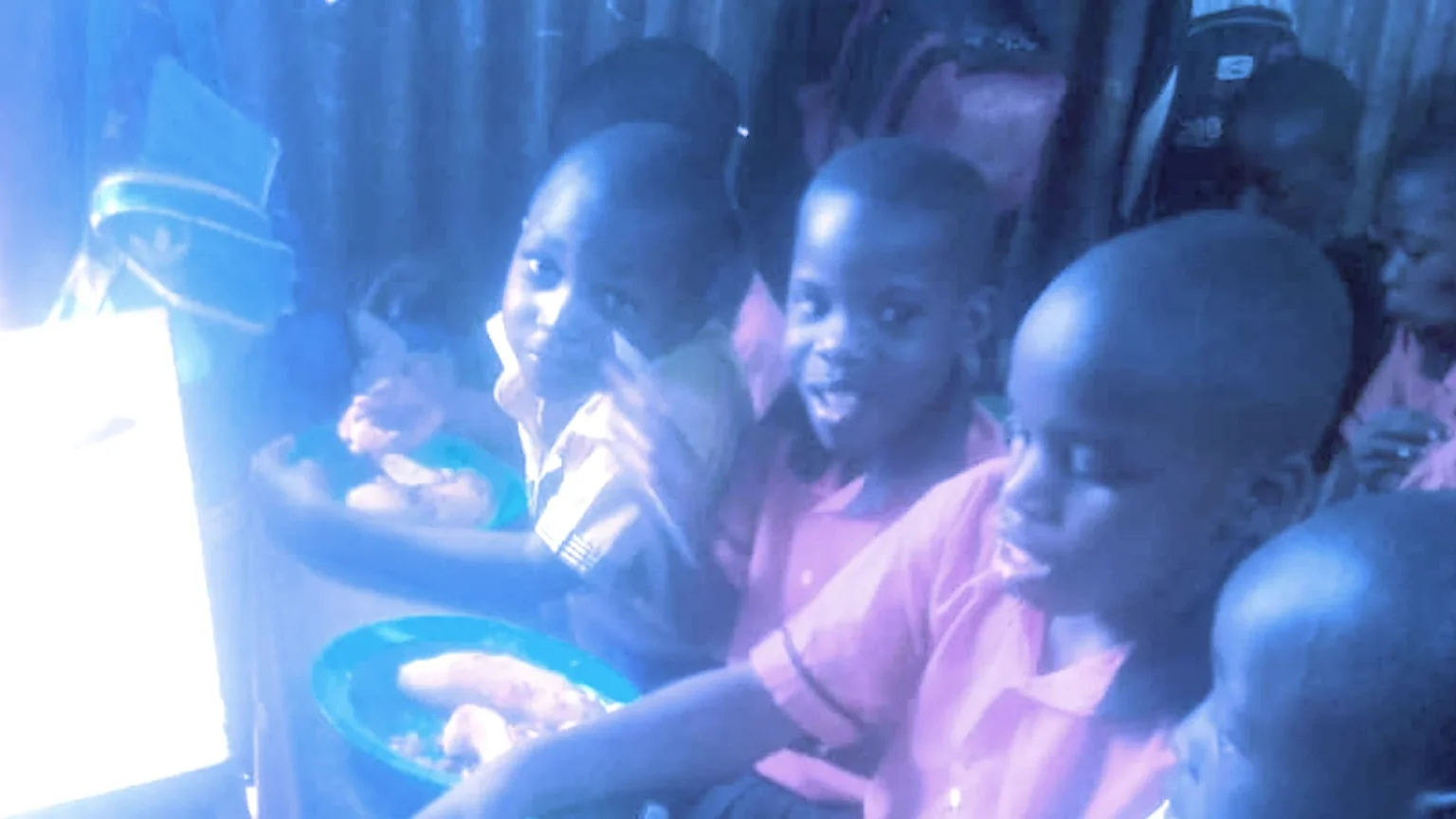 Kids from Vision Christian Schoo. Courtesy of Noah Kwagala, Director of Vision Christian School