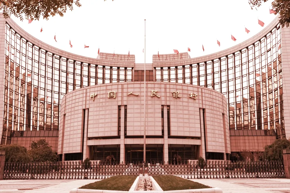 The People's Bank of China, in Beijing. Image: Shutterstock.