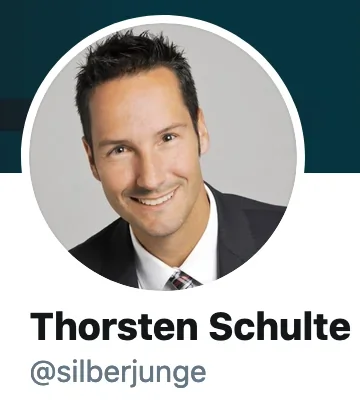 Thursten Schulte's handle is silberjunge