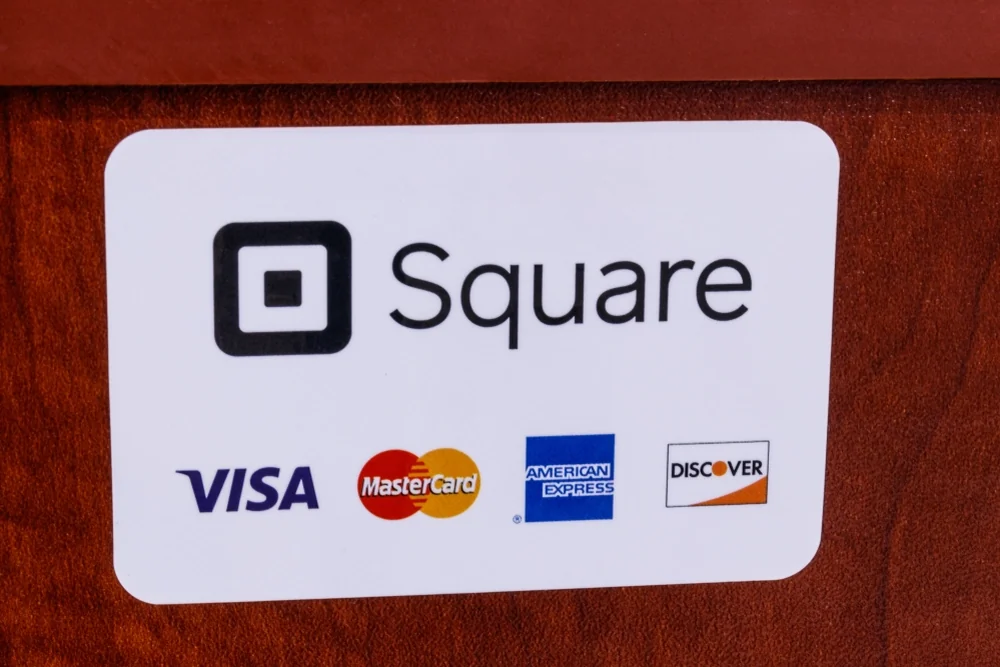 Square VISA and Mastercard payment options