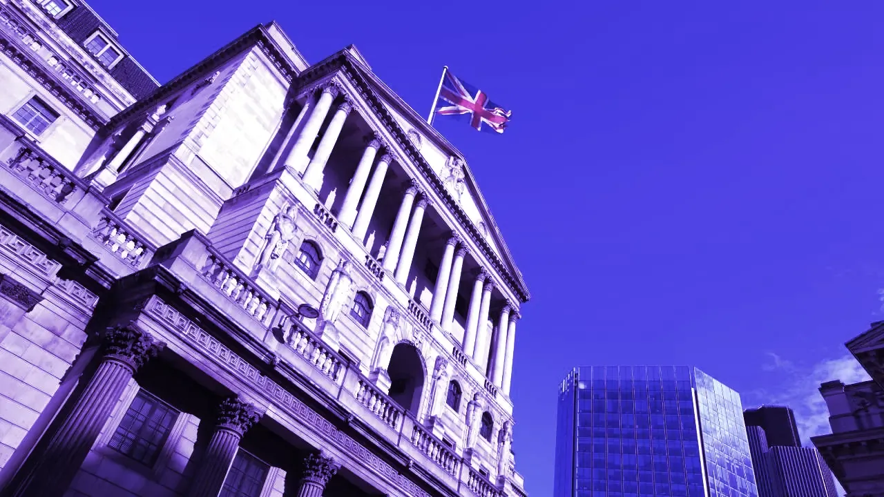 The Bank of England in London. Image: Shutterstock